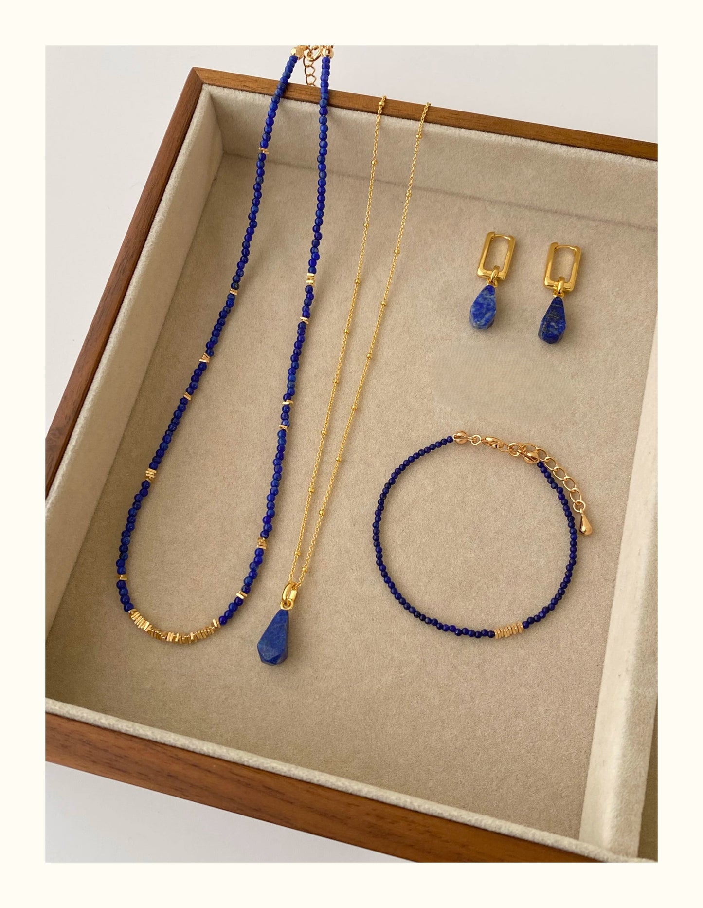 SOLA · 晴蓝之语|Lapis Clarity Necklace