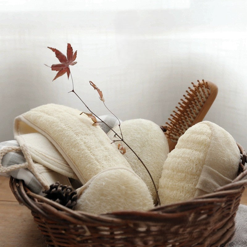 Natural Loofah Bath Set