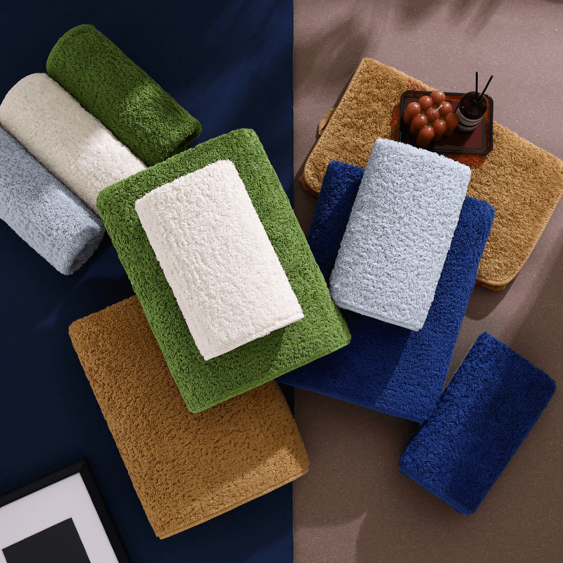 Luxury Extra-Long Staple Cotton Towels 3-Piece Set