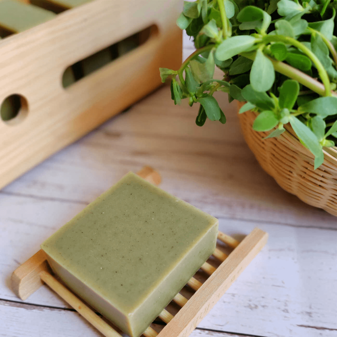 Mint & Amaranth Soap