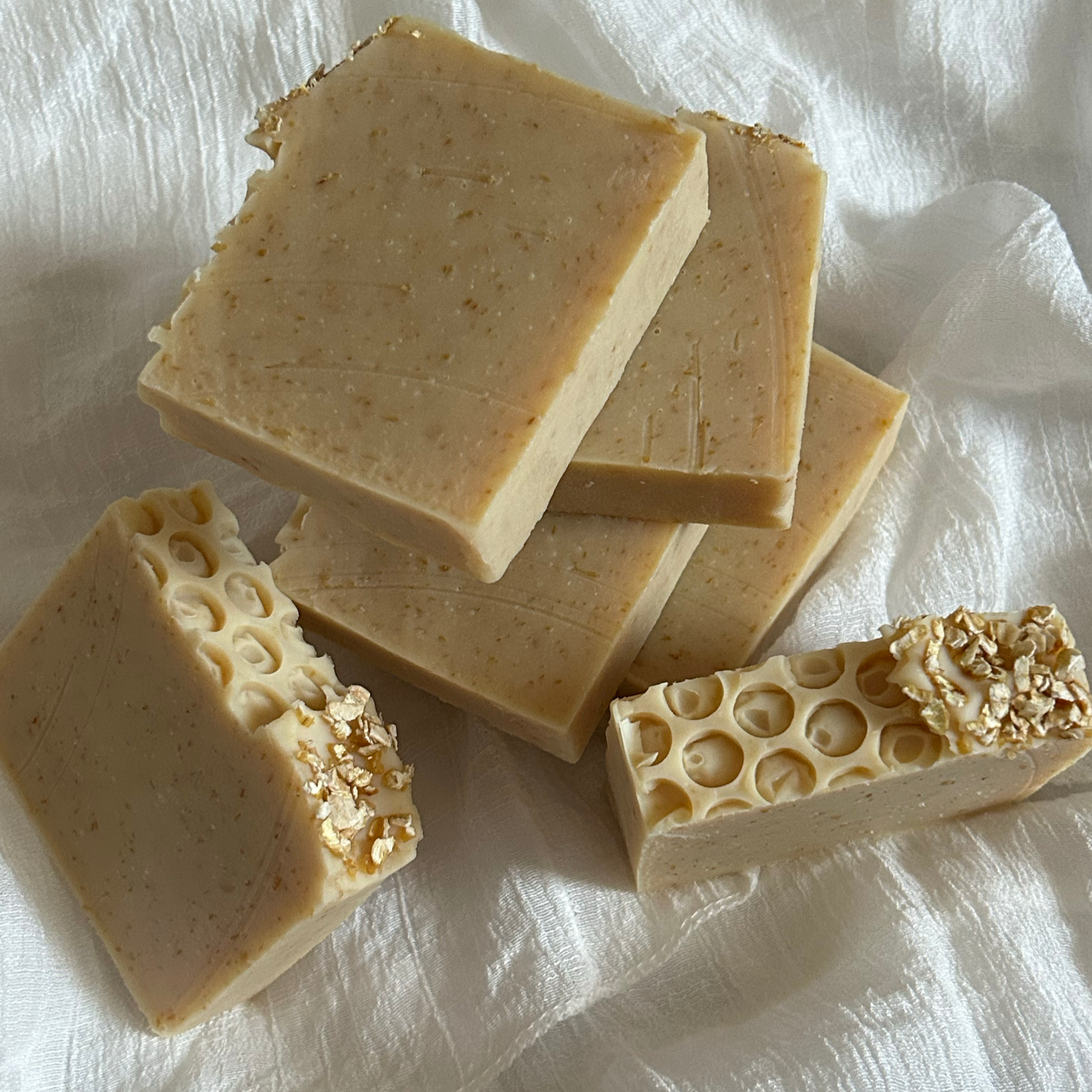 Rice Bran & Oatmeal Honey Soap