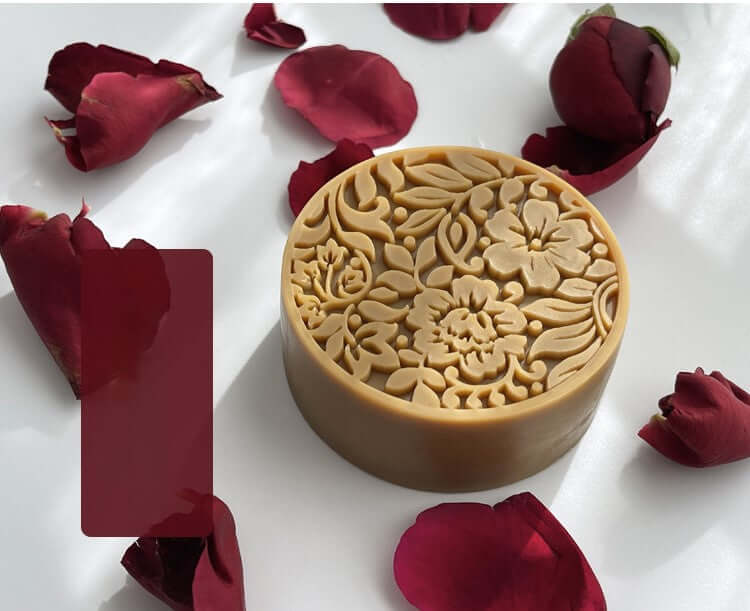 Red Wine Rose Soap