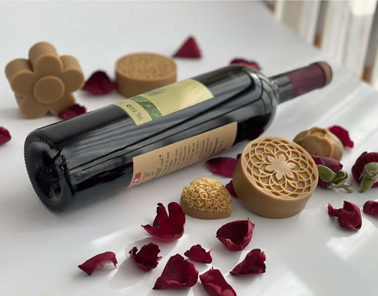 Red Wine Rose Soap
