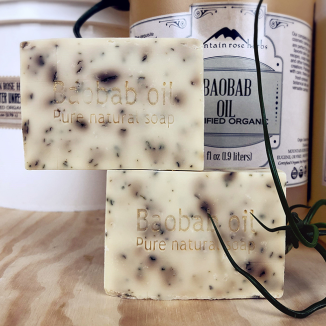 70% Baobab Oil Cold Process Soap