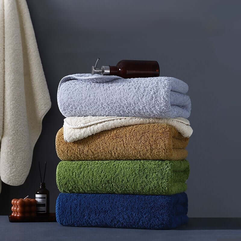 Luxury Extra-Long Staple Cotton Towels 3-Piece Set