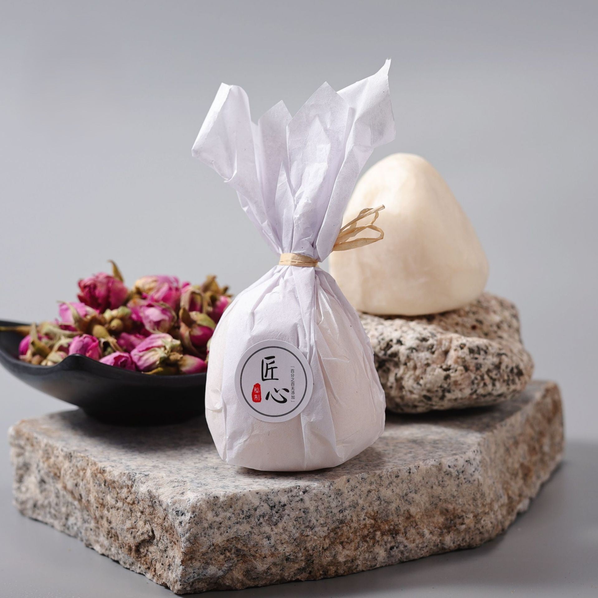 Damask Rose Goat Milk Milled Soap