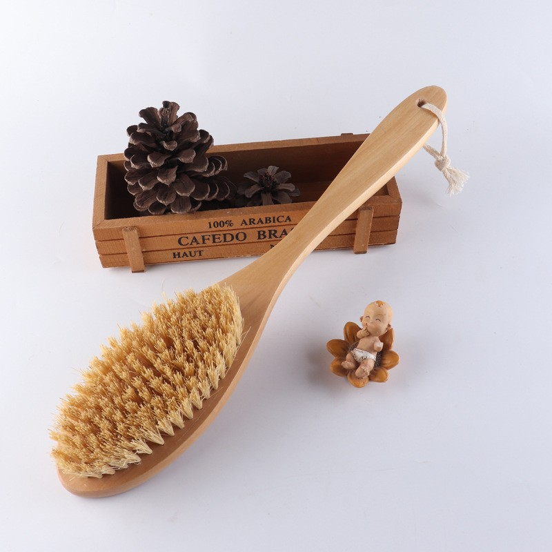 Long-Handled Sisal Bath Brush