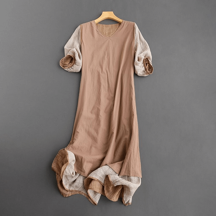 Breezy Ramie Midi Dress