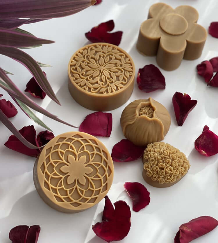 Red Wine Rose Soap