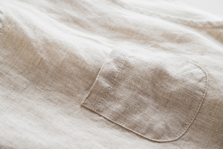 100% Linen Pleated Sleeveless Dress