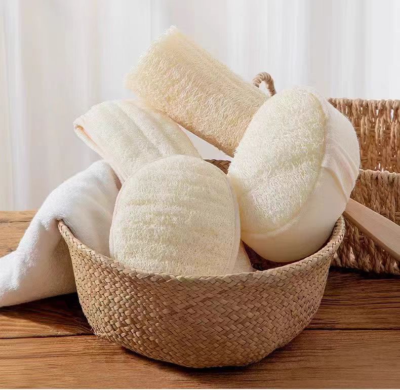 Natural Loofah Bath Set